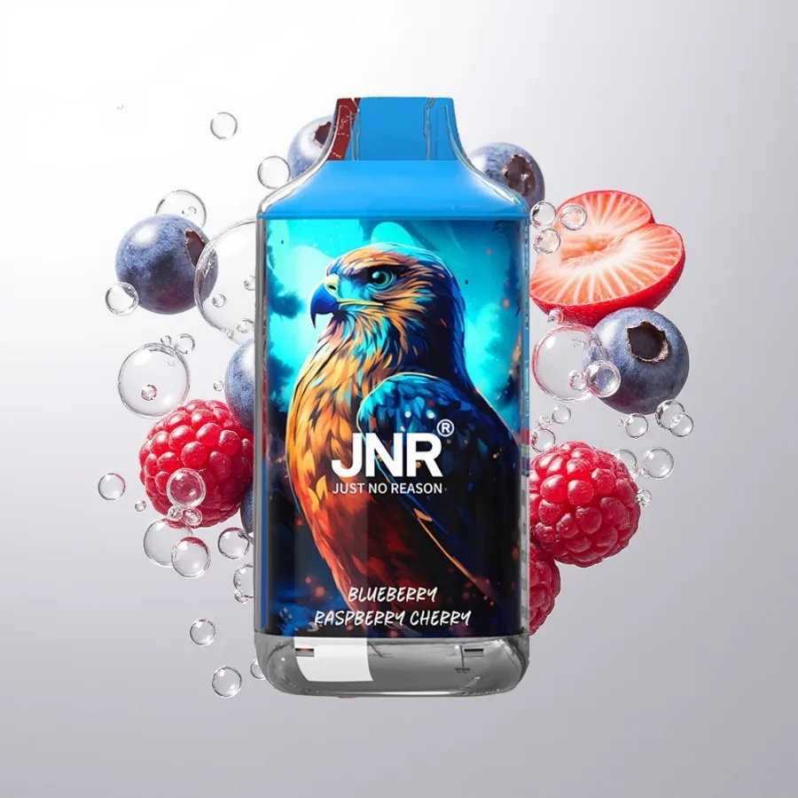 JNR Falcon 16000 Puffs 850mah Blueberry Raspberry Cherry, disposable vape