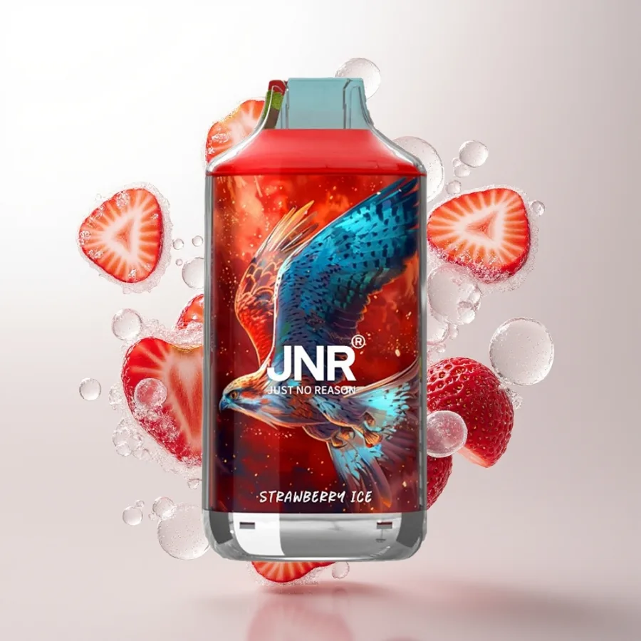 JNR Falcon 16000 Puffs 850mah Strawberry Ice, disposable vape
