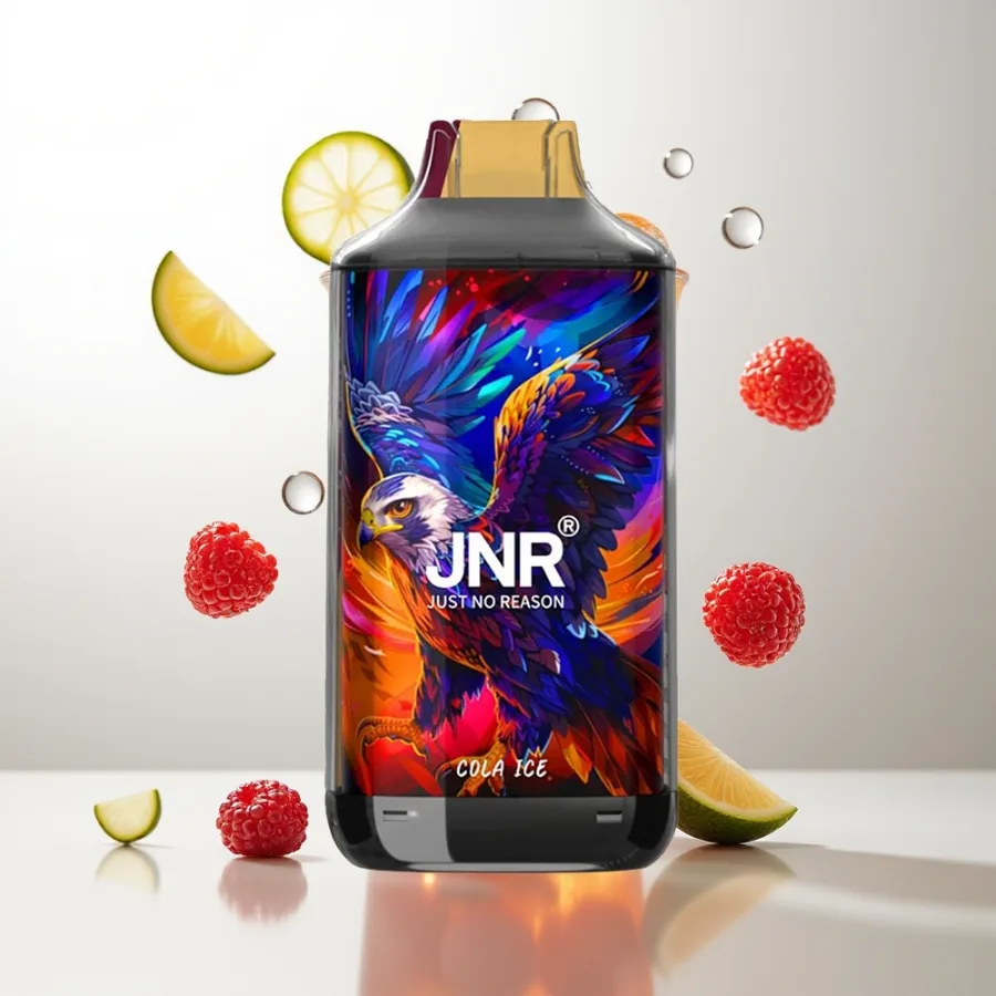 JNR Falcon 16000 Puffs Dual Mesh Coil Cola Ice, disposable vape