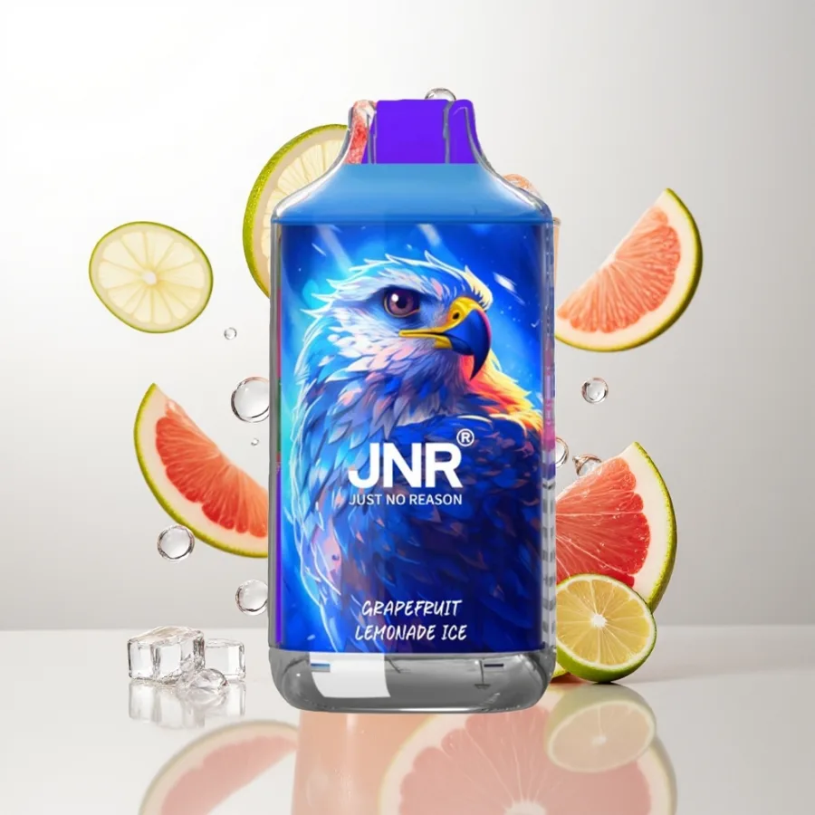 JNR Falcon 16000 Puffs Dual Mesh Grapefruit Lemonade Ice, disposable vape