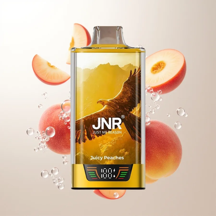 JNR Falcon Pro 28000 30ml 5% Juicy Peaches, disposable vape
