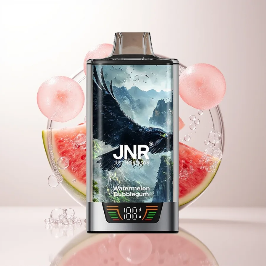 JNR Falcon Pro 28000 Puffs Dual Mesh Watermelon Bubblegum, disposable vape