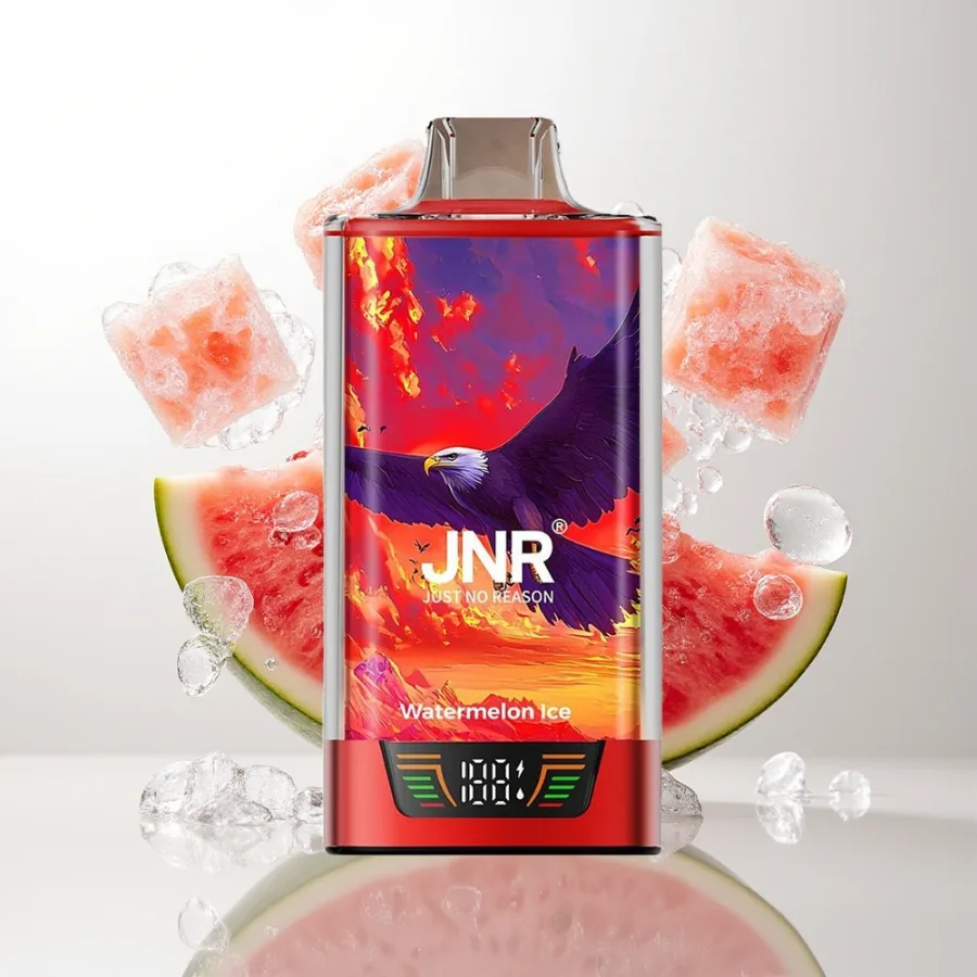 JNR Falcon Pro 28000 Puffs Dual Mesh Watermelon Ice, disposable vape