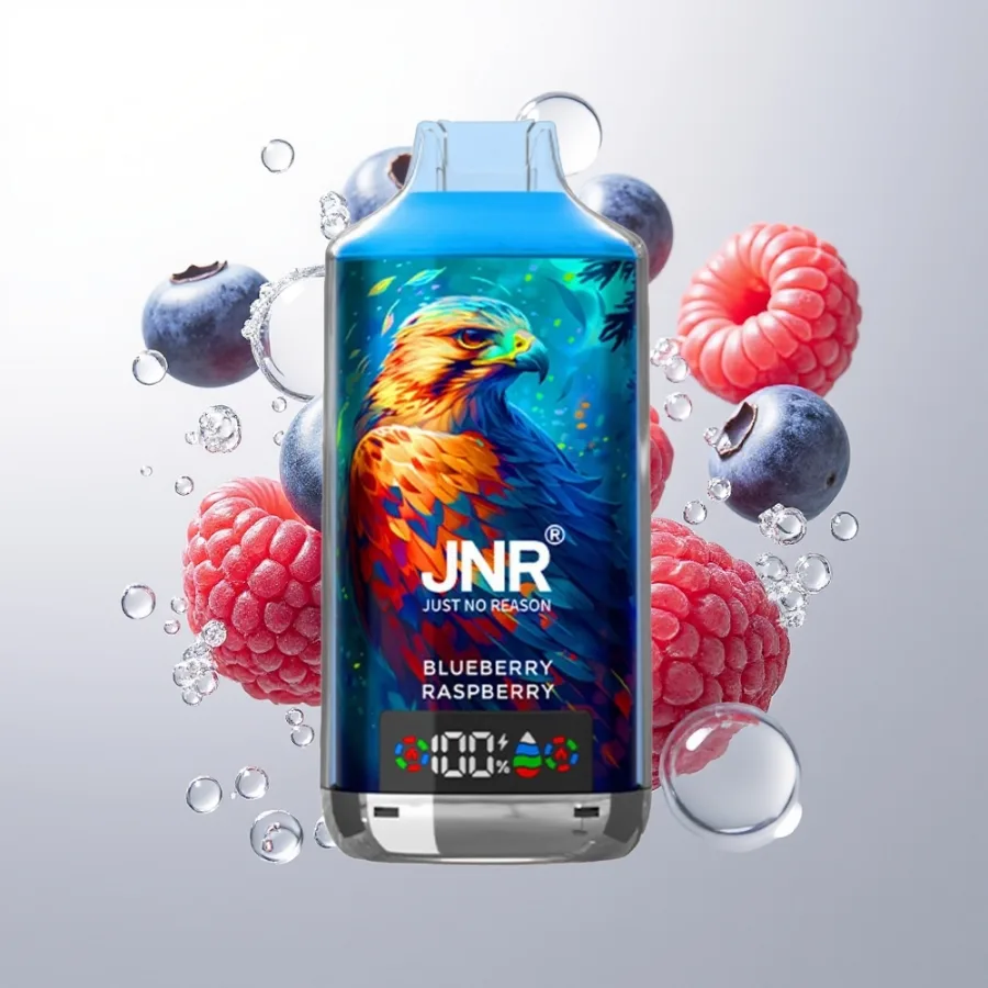 JNR Falcon X 18000 Puffs Digital Display Blueberry Raspberry, disposable vape