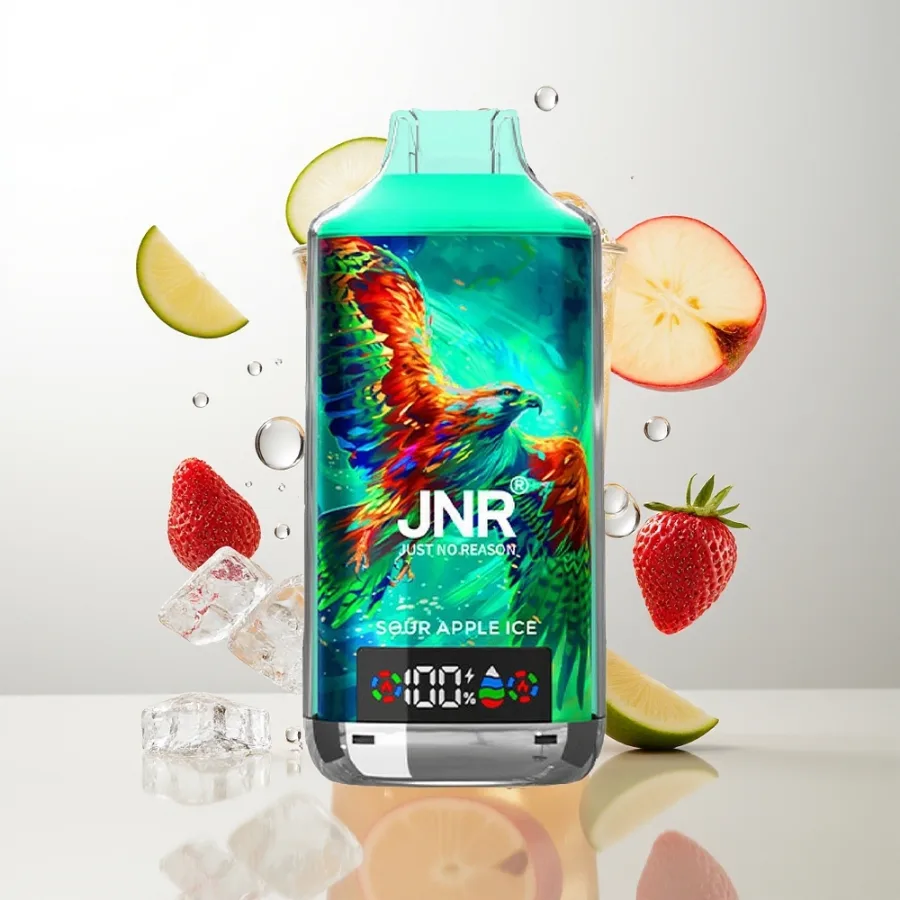 JNR Falcon X 18000 Puffs Dual Mesh 24ml Sour Apple Ice, disposable vape