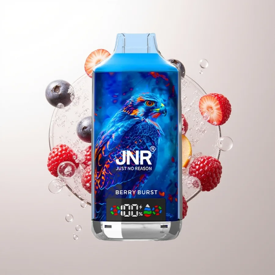 JNR Falcon X 18000 Puffs Dual Mesh Berry Burst, disposable vape