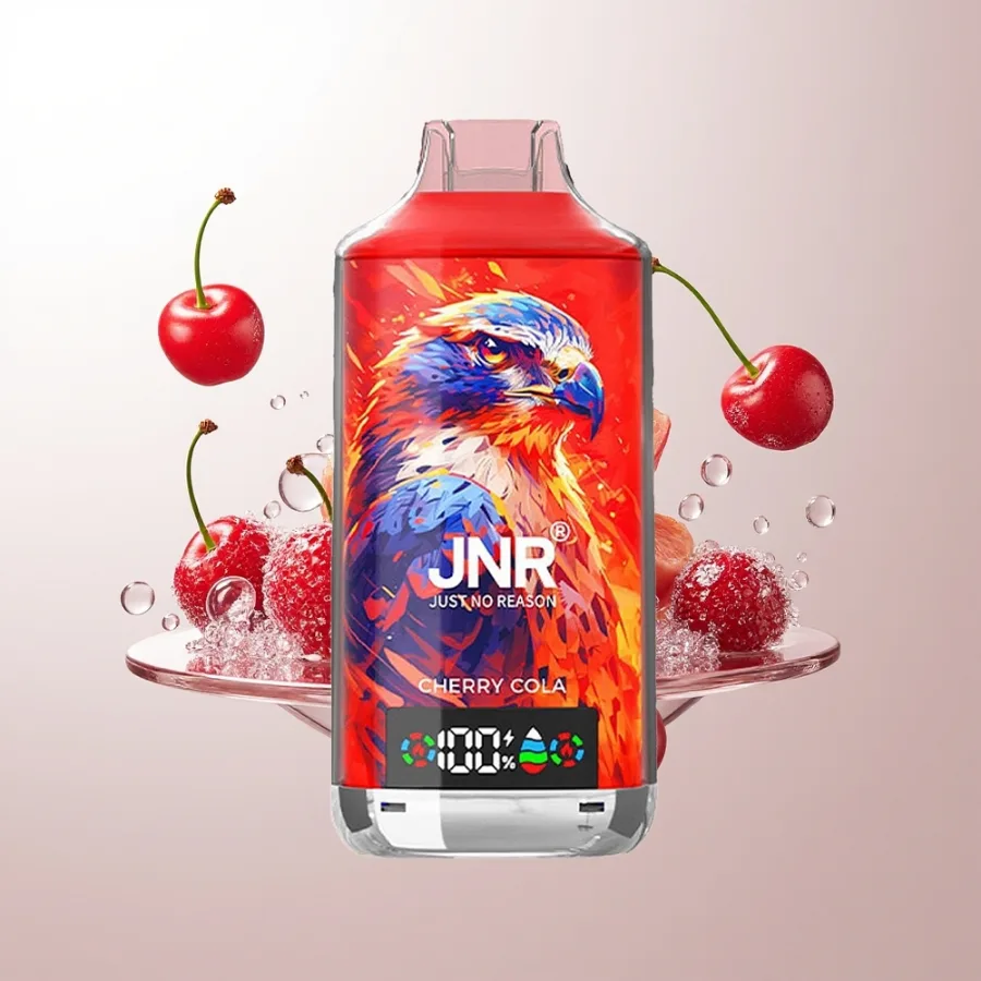 JNR Falcon X 18000 Puffs Dual Mesh Cherry, disposable vape