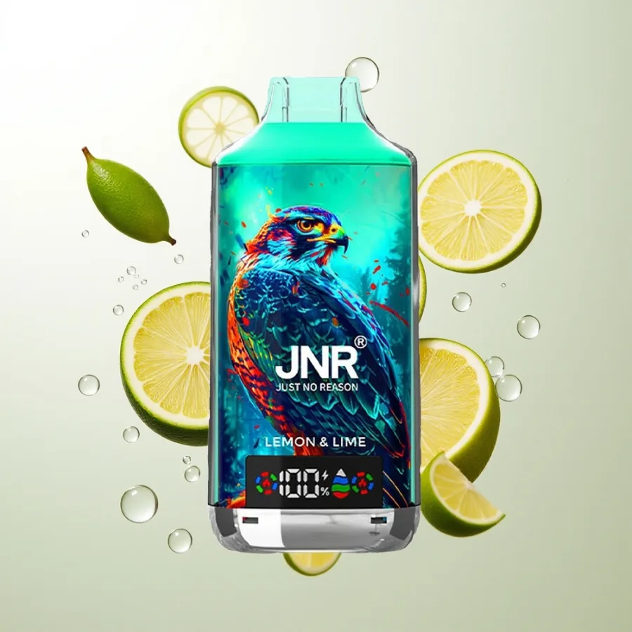 JNR Falcon X 18000 Puffs Dual Mesh Lemon Lime, disposable vape