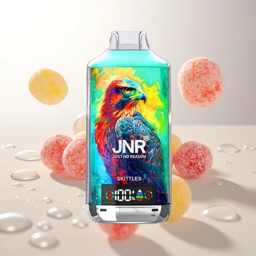 JNR Falcon X 18000 Puffs Dual Mesh Skittles, disposable vape