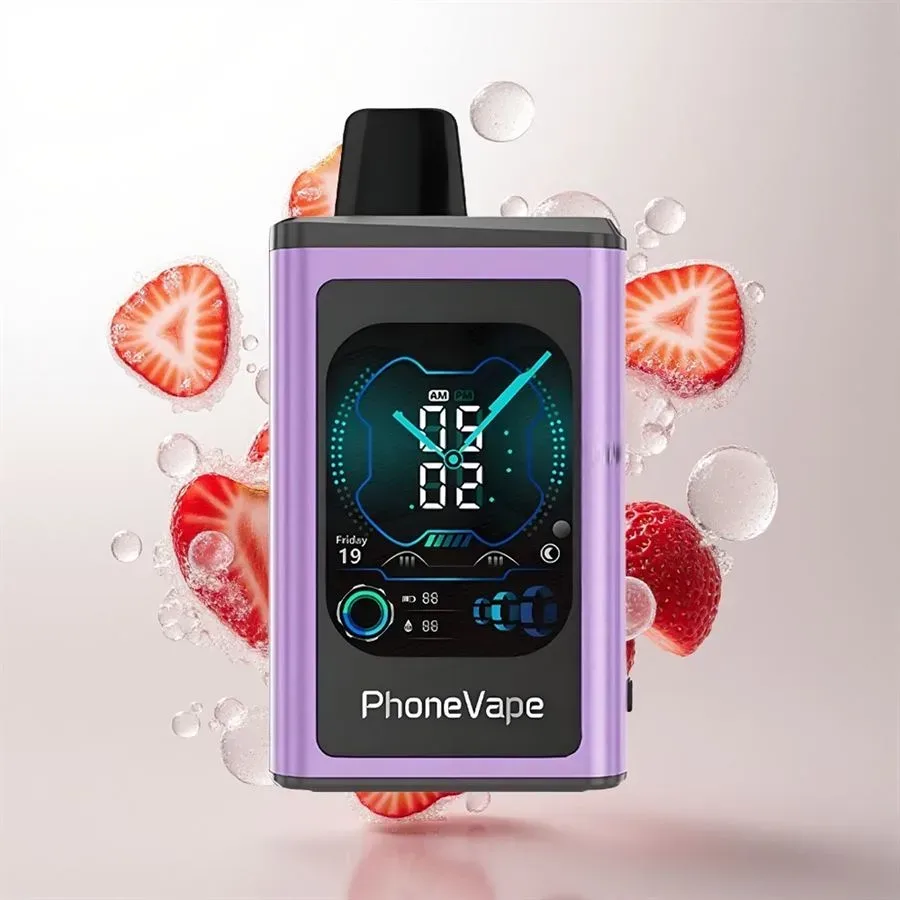 JNR Phonevape 30000 Puffs Strawberry Ice, disposable vape
