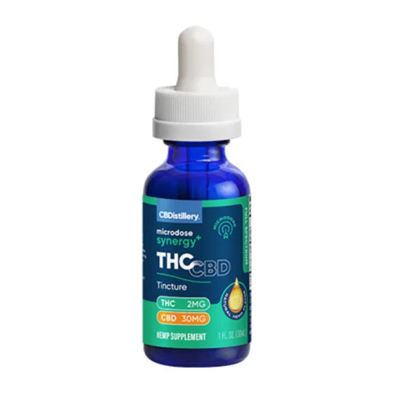 Microdose Synergy CBD + THC Oil Tincture – Cbdistillery, THC oil tincture bottle