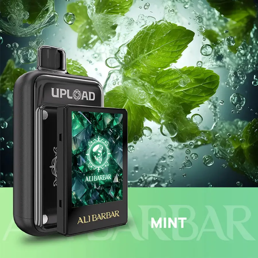 Mint Alibarbar Upload 25000 Vape, disposable vape