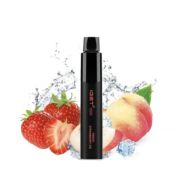 Peach Strawberry Ice – IGET Legend 4000 Puffs, disposable vape