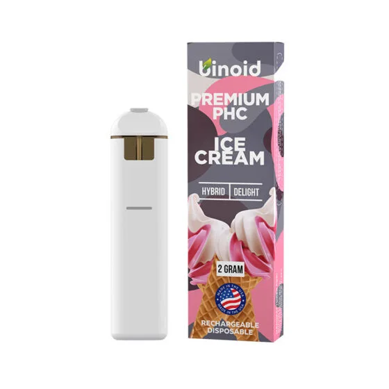 Phc Vape Pen – Ice Cream – Hybrid 2g – Binoid, THC vape pen