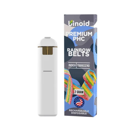 Phc Vape Pen – Rainbow Belts – Indica 2g – Binoid, THC vape pen