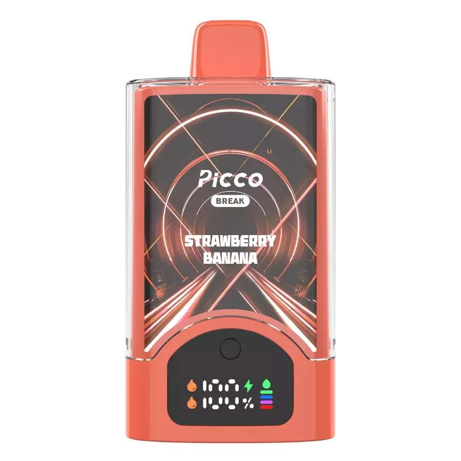 Picco Break 30000 Puffs – Strawberry Banana, disposable vape