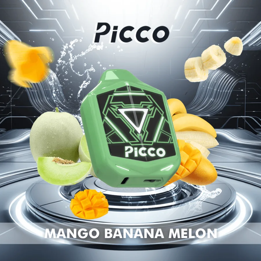 Picco Voom 7000 Puffs – Mango Banana Melon, disposable vape