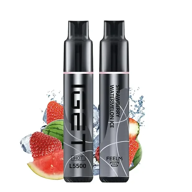 Strawberry Watermelon Ice – IGET Hot 5500 Puffs, disposable vape