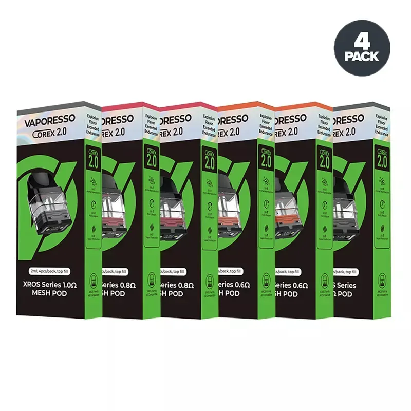 Vaporesso Xros Replacement Pods, replacement pods and coils
