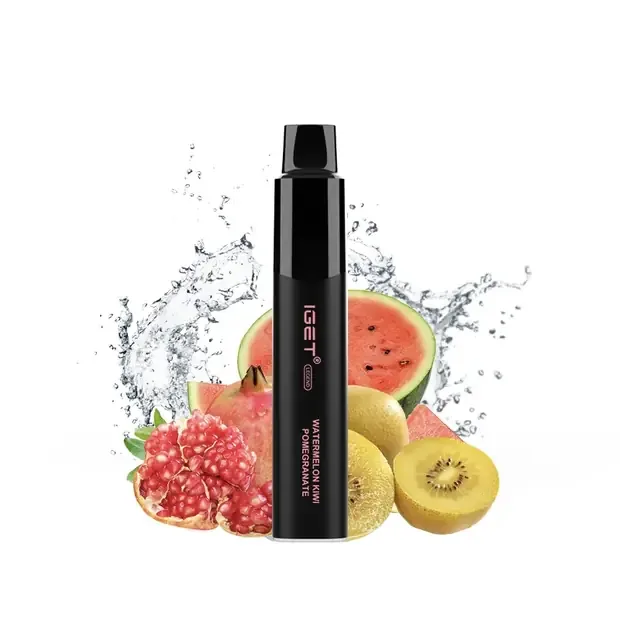 Watermelon Kiwi Pomegranate – IGET Legend 4000 Puffs, disposable vape